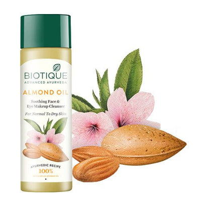 Biotique Bio Almond Oil Makeup Cleanser (120ml)