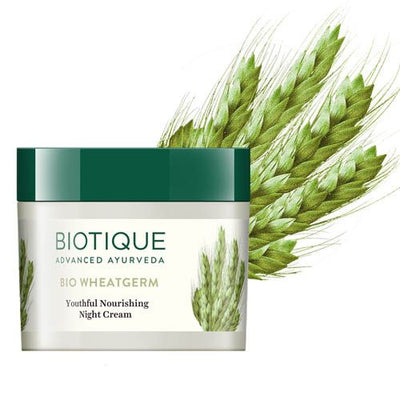 Biotique Bio Wheatgerm Nourishing Night Cream (50gm)