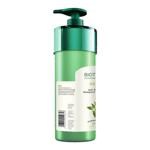 Biotique Bio Neem Margosa Anti - Dandruff Shampoo & Conditioner (800ml)