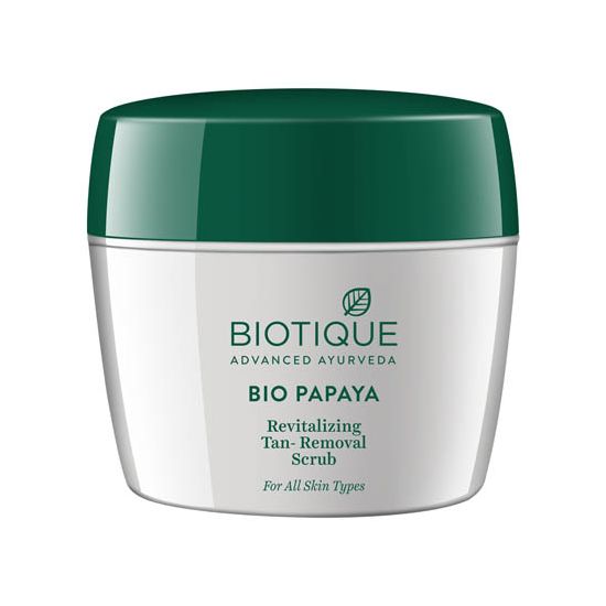 Biotique Bio Papaya Tan Removal Scrub (235gm)