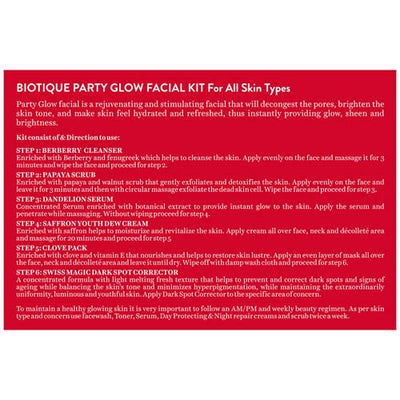 Biotique Bio Party Glow Facial Kit (65gm)