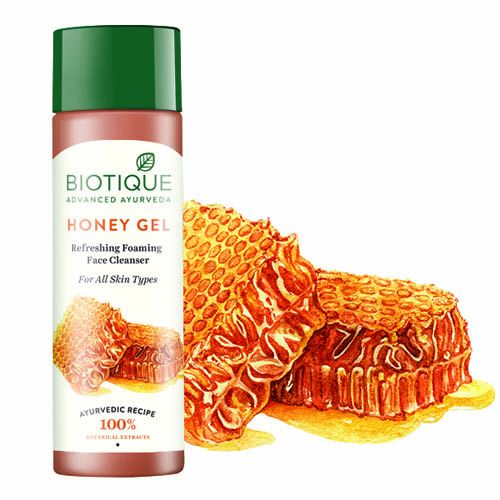 Biotique Bio Honey Gel Foaming Face Wash (120ml)