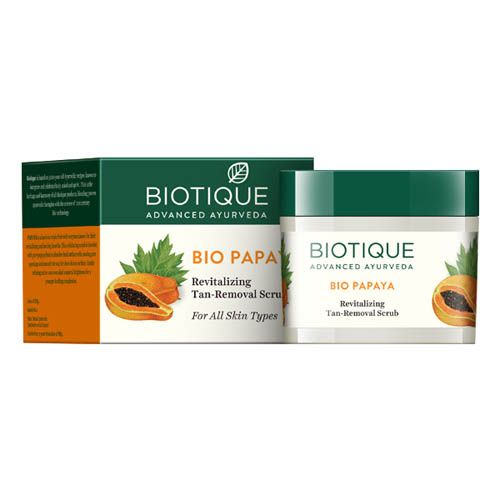 Biotique Bio Papaya Tan Removal Scrub (75gm)