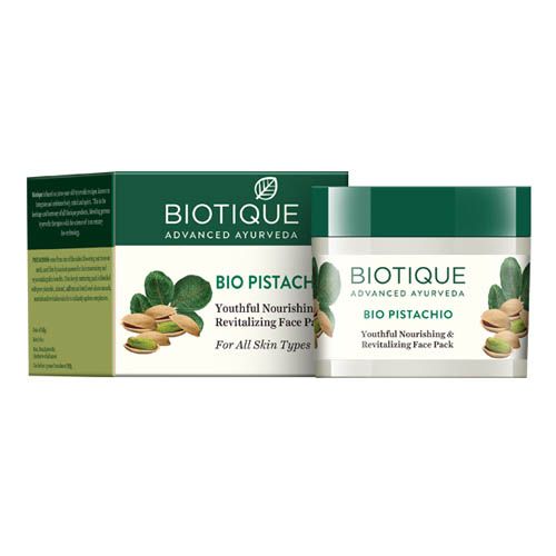 Biotique Bio Pistachio Revitalizing Face Pack (50gm)