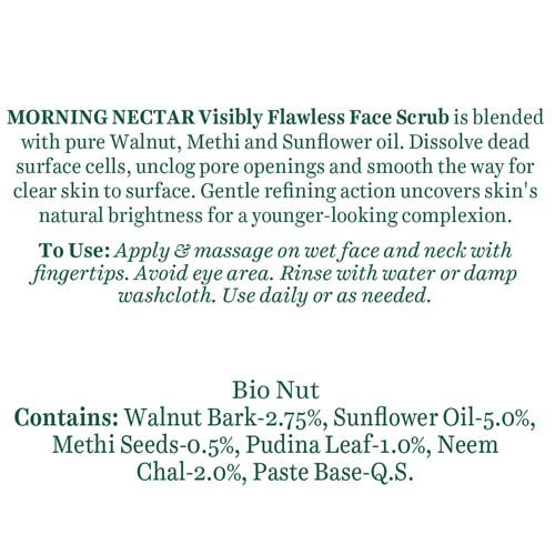 Biotique Bio Morning Nectar Visibly Flawless Face Scrub (100gm)