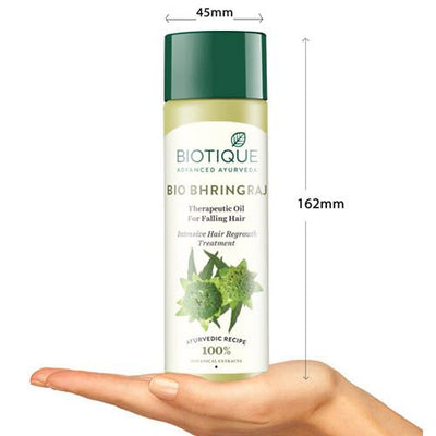 Biotique Bio Bhringraj Therapeutic Hair Oil (200ml)