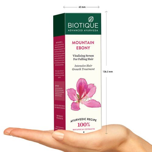 Biotique Bio Mountain Ebony (Vitalizing Serum For Falling Hair) (120ml)