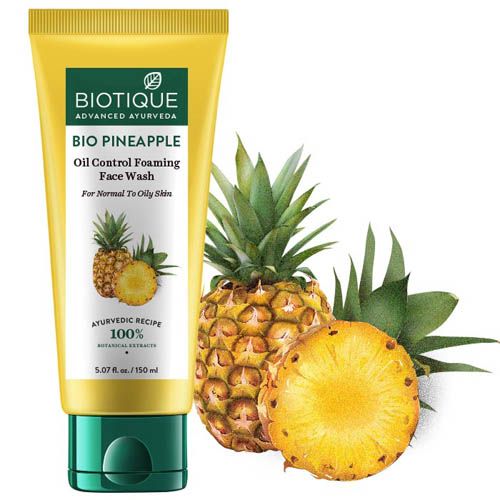 Biotique Bio Pineapple Oil Balancing Face Wash (150ml)