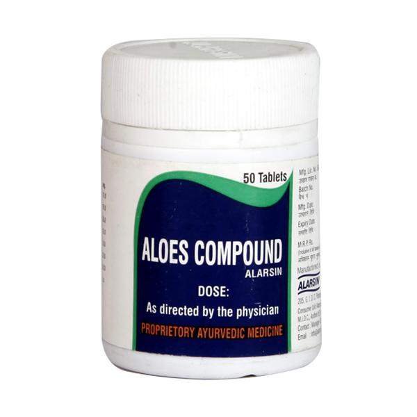 Alarsin Aloes Compound Tablet (50 tab)
