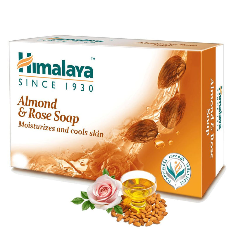 Himalaya Almond & Rose Soap (125g )