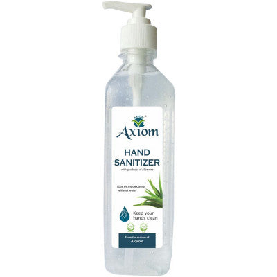 Axiom Hand Sanitizer Enriched With Aloevera, Neem And Haldi (Dispenser) (500ml)