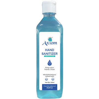 Axiom Medicated Hand Sanitizer With Chlorhexidine Gluconate Solution (160ml)