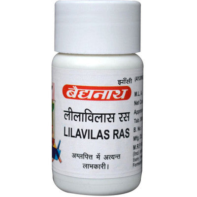 Baidyanath LILAVILAS RAS Jar of 40 QTY