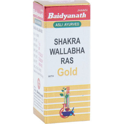 Baidyanath Shakra Wallabha Ras (Swarna Yukt) (1g)