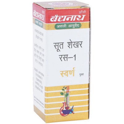 Baidyanath Sutshekhar Ras No 1 (Swarna Yukta) (10tab)