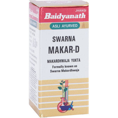 Baidyanath Swarna Makar - D (Swarna Kesar Yukta) (40tab)