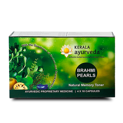 Kerala Ayurveda Brahmi Pearls (4x10 cap)