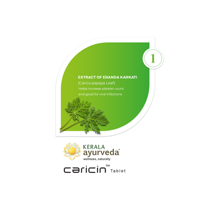 Kerala Ayurveda Caricin Tablet (2x10 tab)