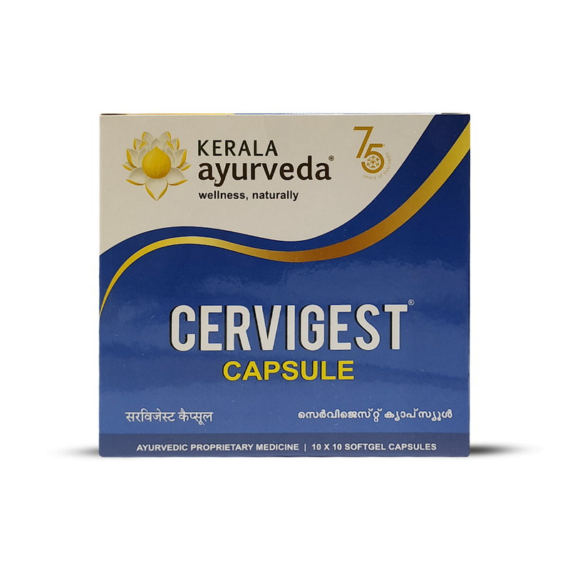 Kerala Ayurveda Cervigest Capsule (10x10 cap)