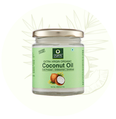 Organic Harvest Organic Coconut Oil (200ml)