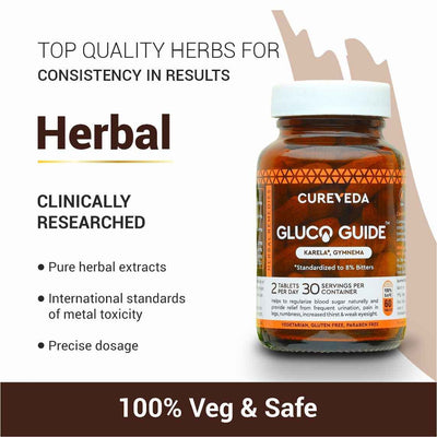 Cureveda Gluco Guide (60 tabs)