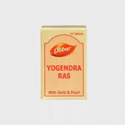 Dabur Yogendra Ras With Gold (10tab)