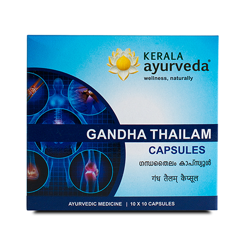 Kerala Ayurveda Gandha Thailam Capsule (10x10cap)