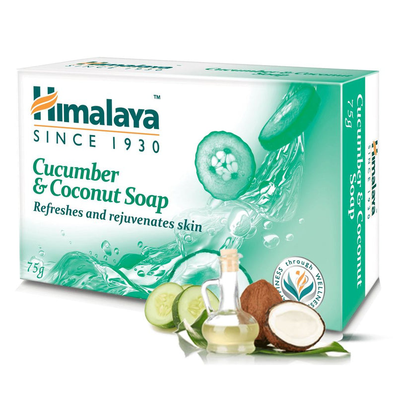 Himalaya Cucumber & Coconut Soap (75g)