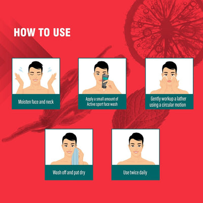 Himalaya Men Active Sport Face Wash (50ml)
