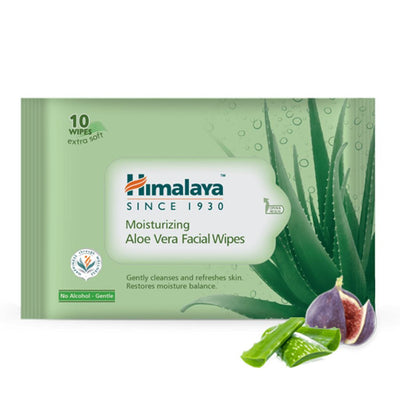 Himalaya Moisturizing Aloe Vera Facial Wipes (25's)