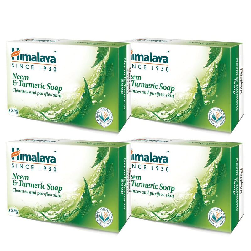 Himalaya Neem & Turmeric Soap (125g x 4 )