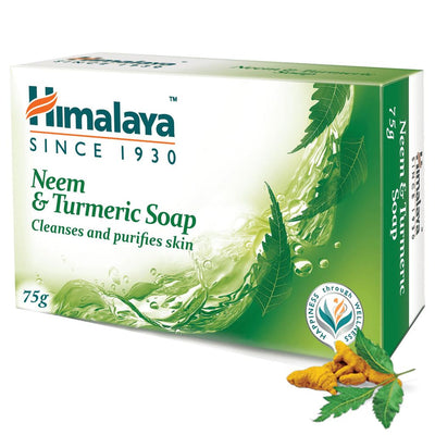 Himalaya Neem & Turmeric Soap (75g x 4)