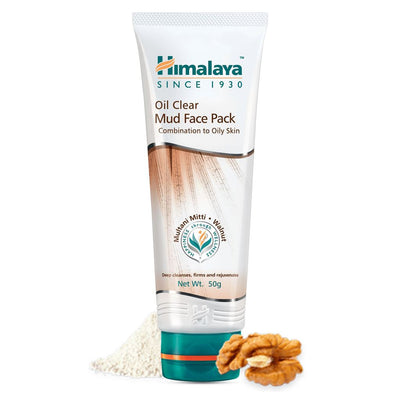 Himalaya Oil Clear Mud Face Pack (50g)