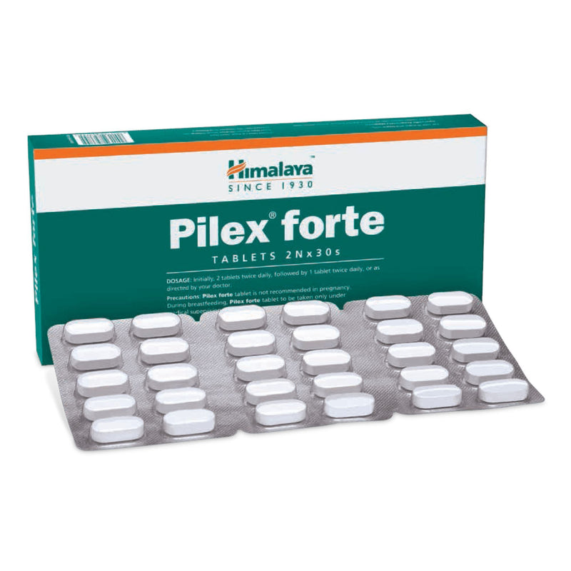 Himalaya Pilex forte Tablets (1X30&
