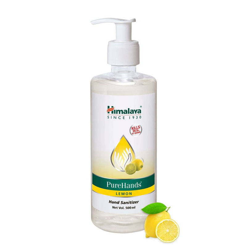 Himalaya PureHands Hand Sanitizer 500ml (Lemon)