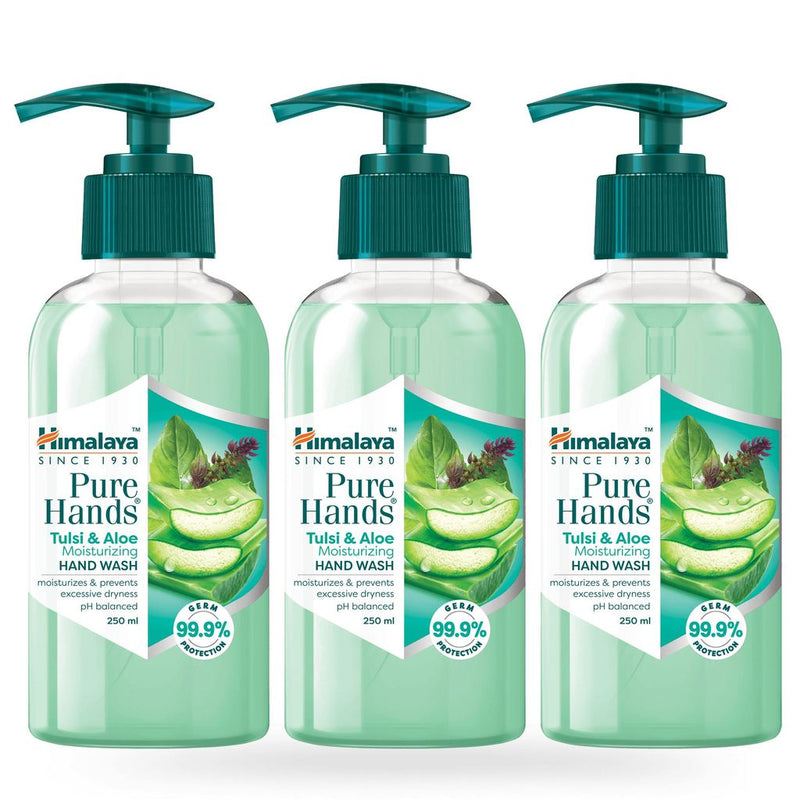 Himalaya Pure Hands Tulsi & Aloe Moisturizing Hand Wash (250ml)