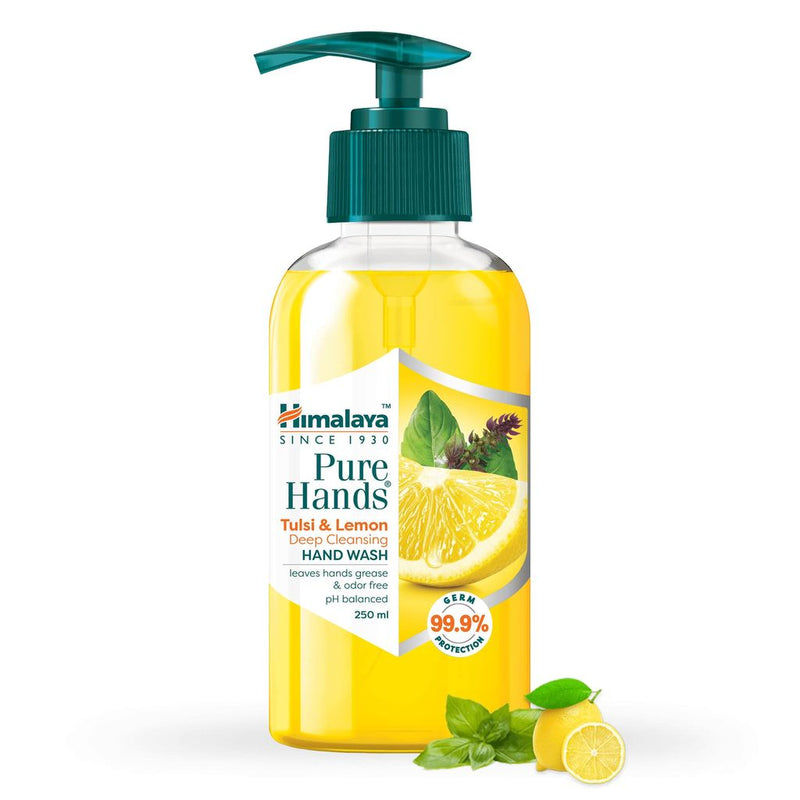 Himalaya Pure Hands Tulsi & Lemon Deep Cleansing Hand Wash (250ml)