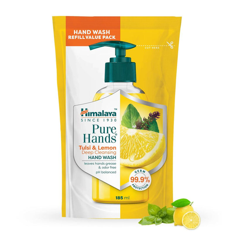 Himalaya Pure Hands Tulsi & Lemon Deep Cleansing Hand Wash (250ml)