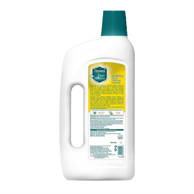 Himalaya Pure Homes Sanitizing Floor Cleaner - Lemongrass (1 Litre )