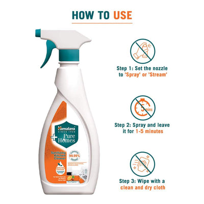 Himalaya Pure Homes Sanitizing Kitchen Cleaner (250ml)