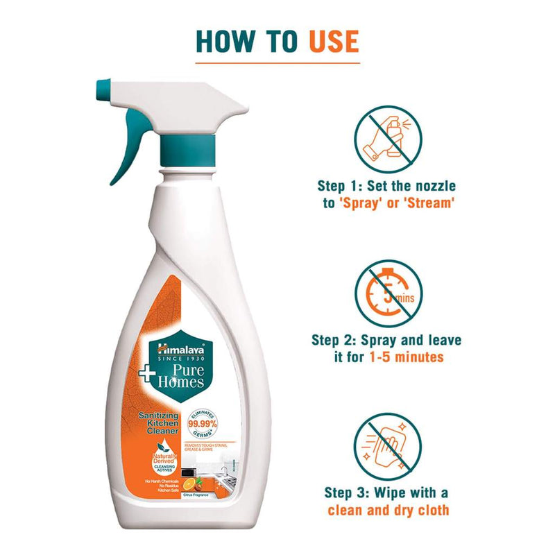 Himalaya Pure Homes Sanitizing Kitchen Cleaner (500ml)