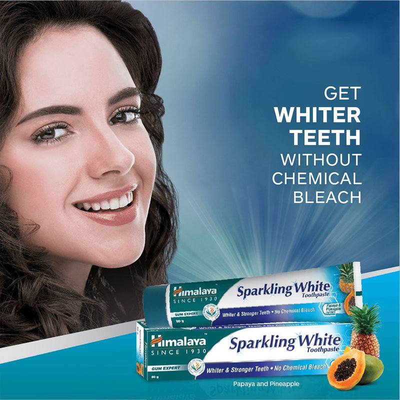 Himalaya Sparkling White Toothpaste (150g)
