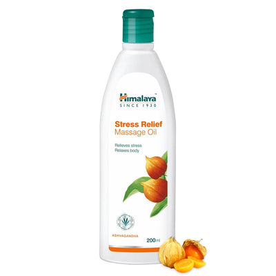 Himalaya Stress Relief Massage Oil (200ml)
