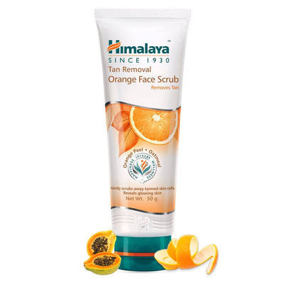 Himalaya Tan Removal Orange Face Scrub (50g)