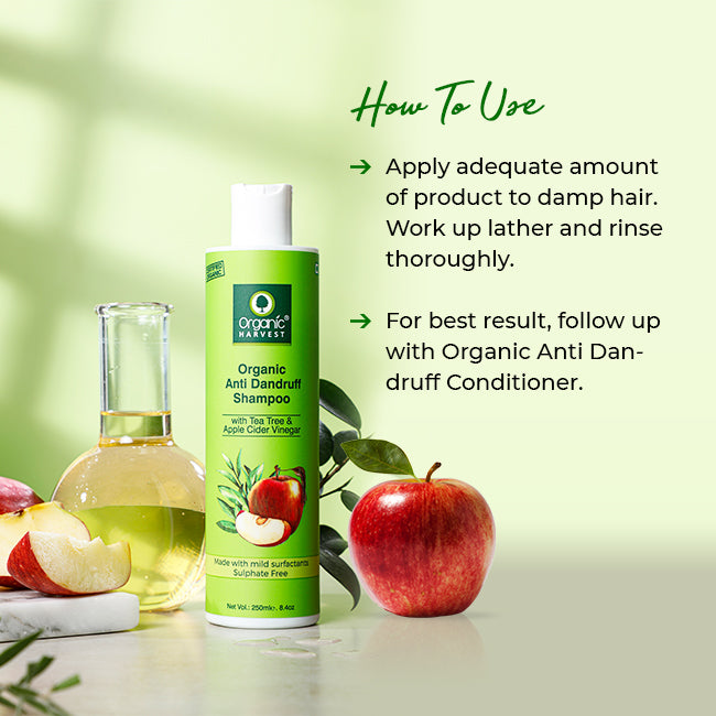 Organic Harvest Organic Anti Dandruff Shampoo (250ml)