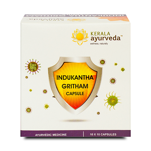 Kerala Ayurveda Indukantha Gritham Capsule (10x10cap)