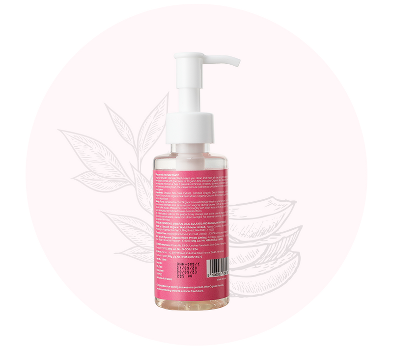 Organic Harvest Organic Intimate Wash (100ml)