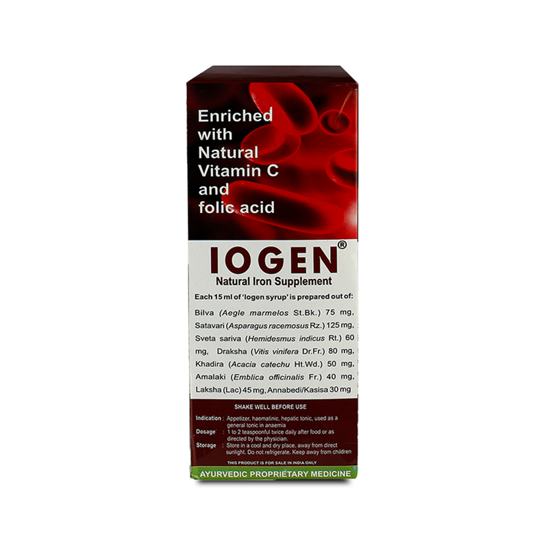 Kerala Ayurveda Iogen Syrup (200ml)