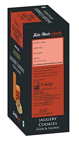 Fidalgo Gluten Free Jaggery Cookies 200g