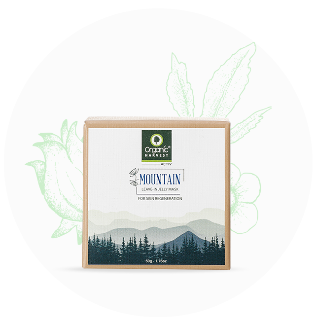 Organic Harvest Mountain Range – Jelly Mask (50gm)